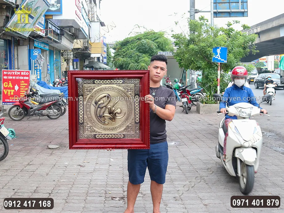 Khung tranh bằng gỗ tự nhi&ecirc;n